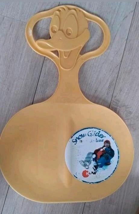 Kinder glijmat/ minisleetje met handvat., Ophalen of Verzenden, Gebruikt