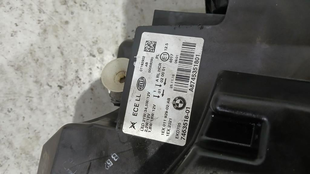 Led koplamp bmw 1 serie (rechts), Ophalen, BMW