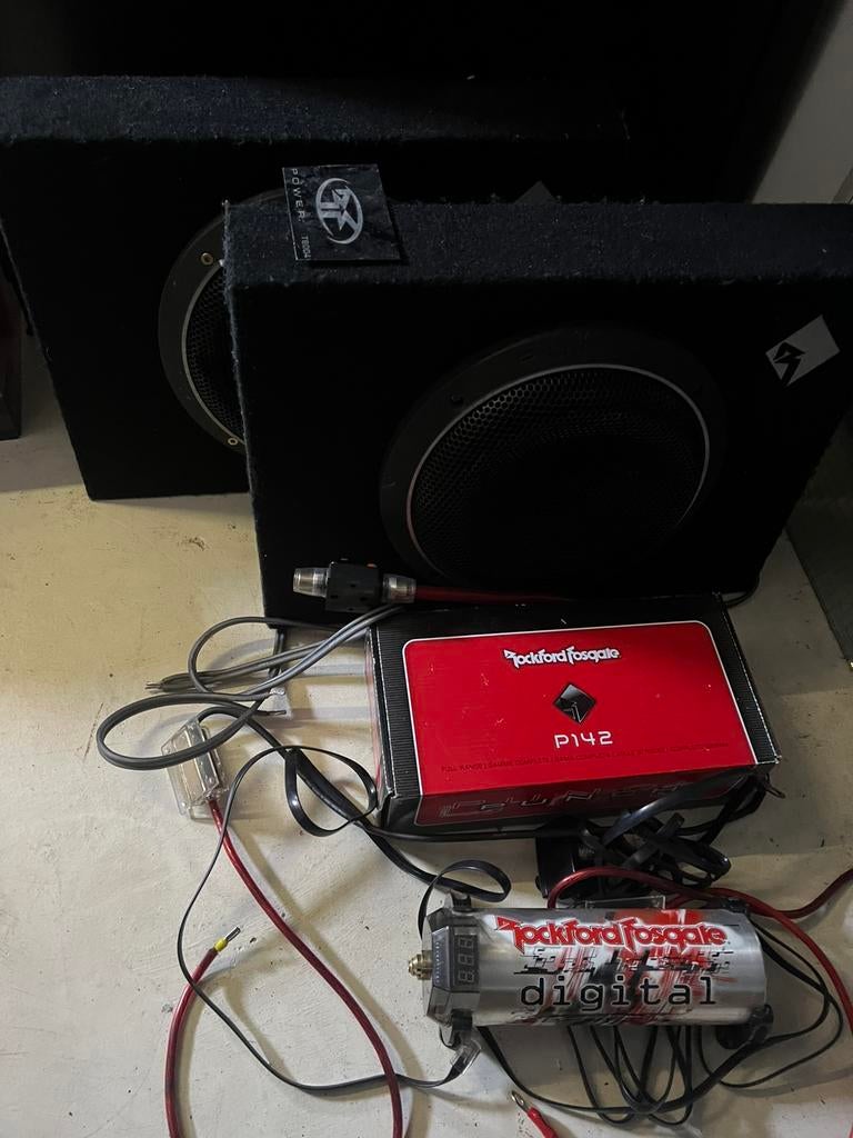 rockford fosgate, Ophalen of Verzenden, Zo goed als nieuw