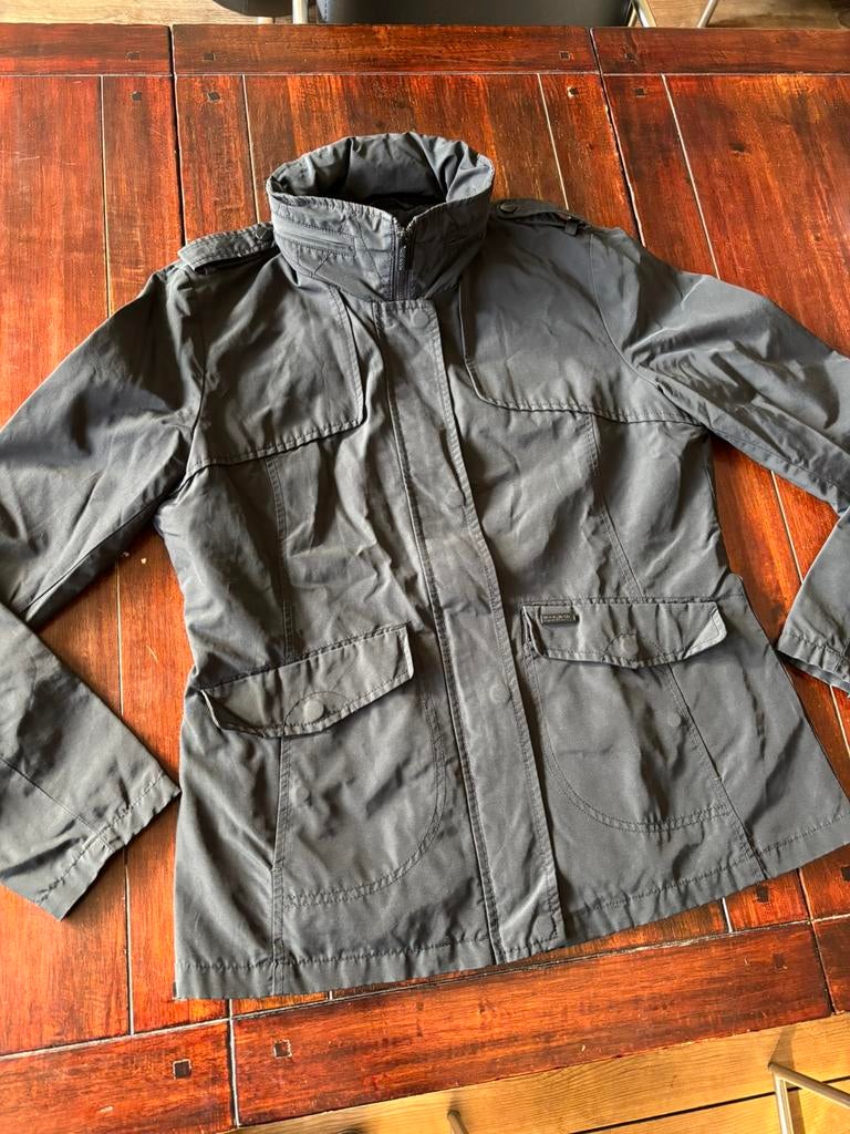 Woolrich dames jas xl, Ophalen of Verzenden, Zo goed als nieuw, Maat 46/48 (XL) of groter, Zwart