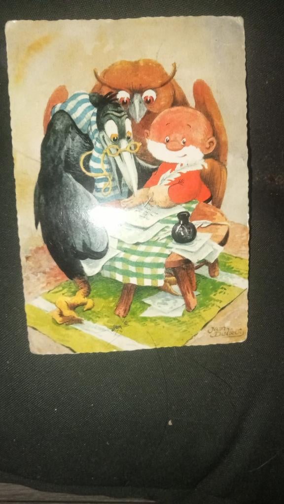 Paulus de boskabouter ansichtkaart, Ophalen of Verzenden