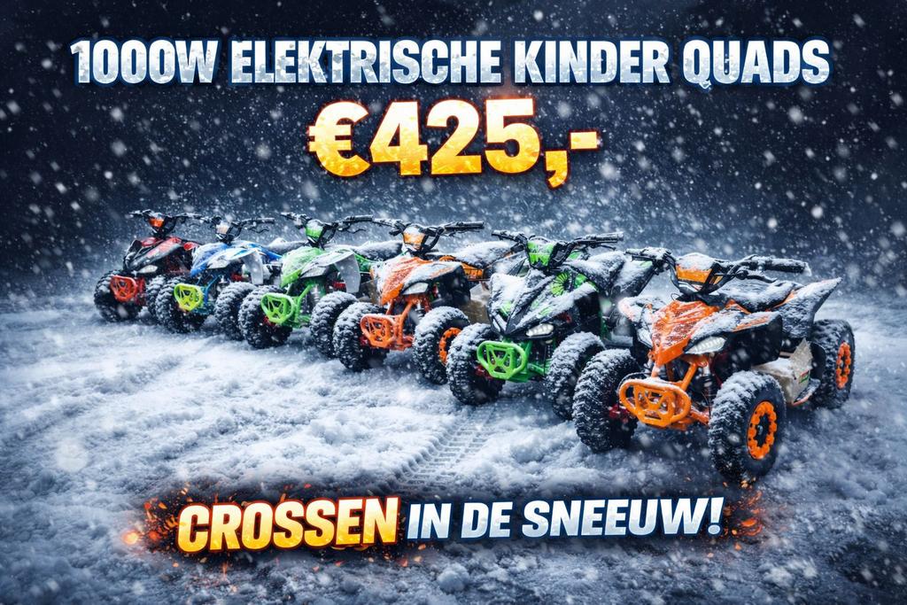Nieuwe Elektrische kinderquads 1000W diverse kleuren