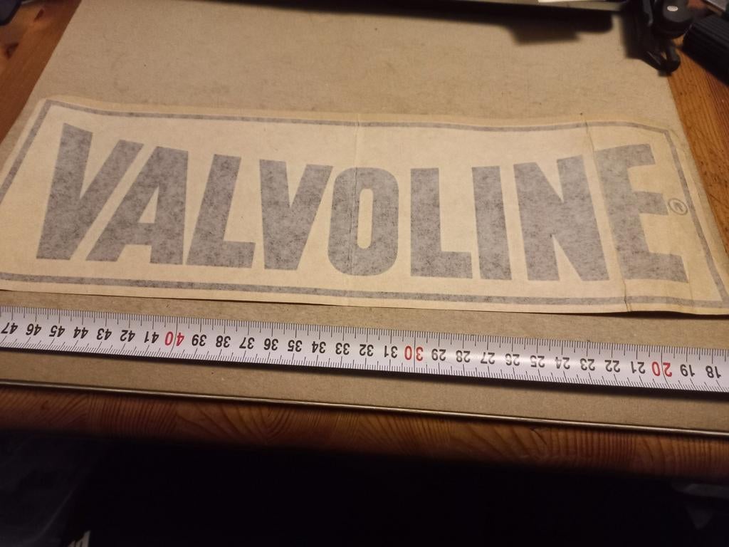 Letters valvoline, Verzamelen, Ophalen of Verzenden, Zo goed als nieuw