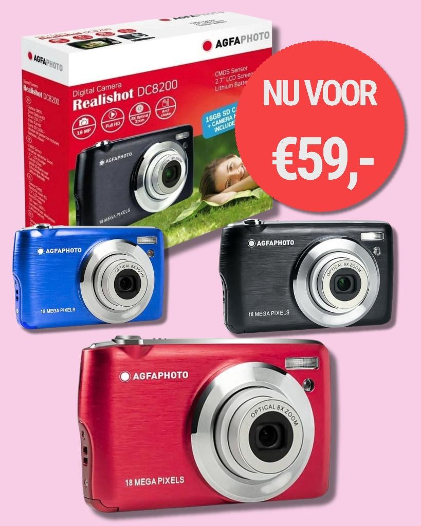 Agfa Realishot DC 8200 Nieuw, Ophalen of Verzenden, Nieuw, Overige typen
