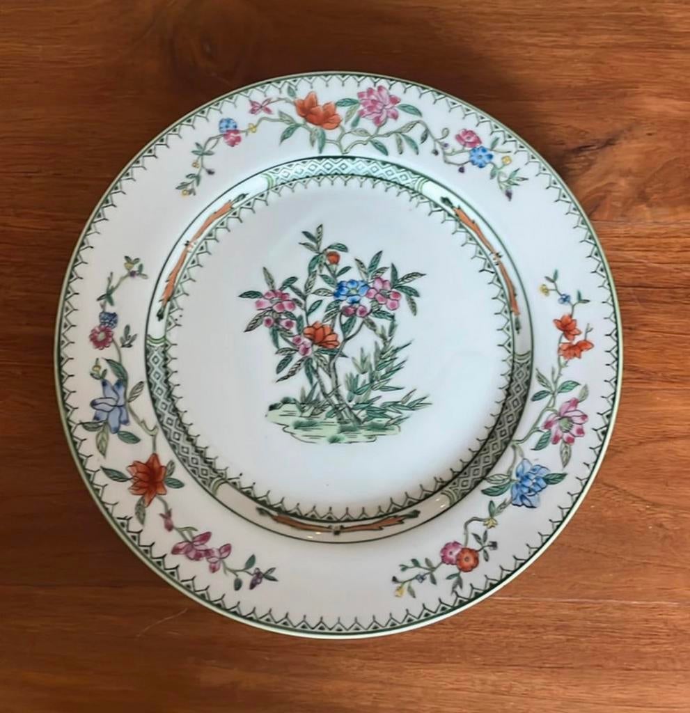 Chinees handgeschilderd bord, Ophalen of Verzenden