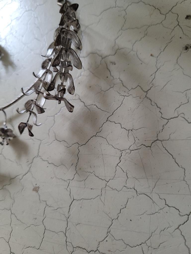 Bijna antiek metalen diadeem voor bruid, Kleding | Dames, Heikant 21 Kaatsheuvel, Overige kleuren, Belle Vieille Brocante, Ophalen of Verzenden