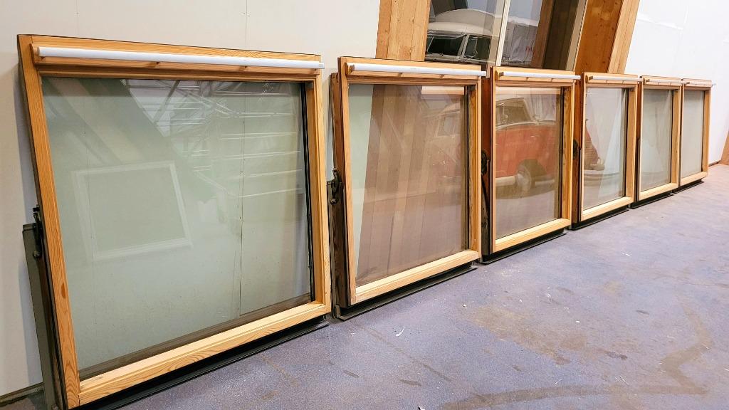 Grote voorraad draaiende- / kantel gedeeltes Velux dakraam!, Ophalen, Gebruikt, 80 tot 120 cm, Dubbelglas