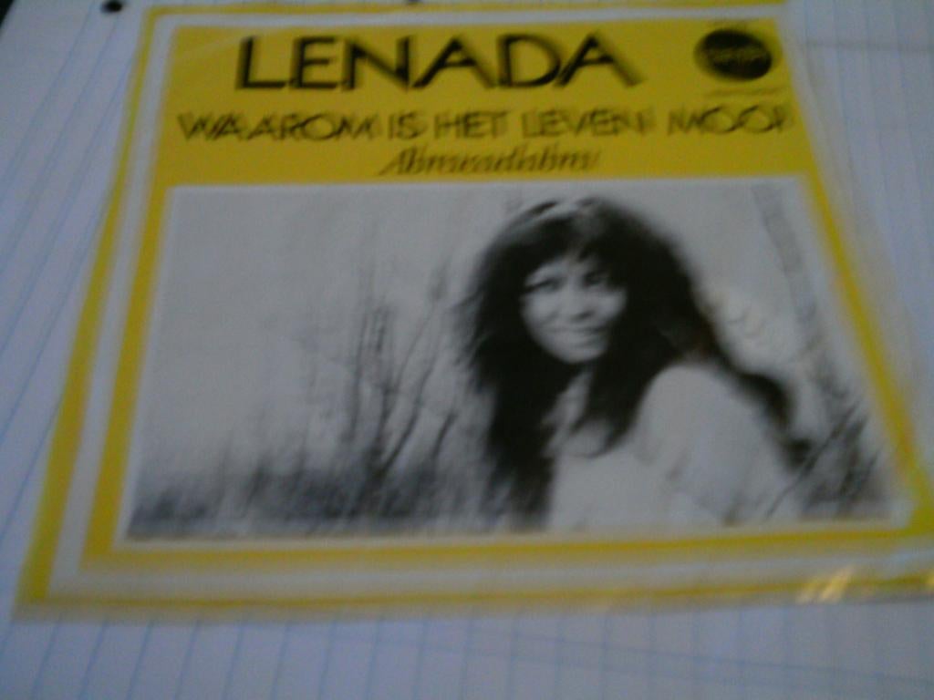 LENADA WAAROM IS HET LEVEN MOOI - ABRACADABRA, Verzenden, Zo goed als nieuw, Overige formaten, Levenslied of Smartlap