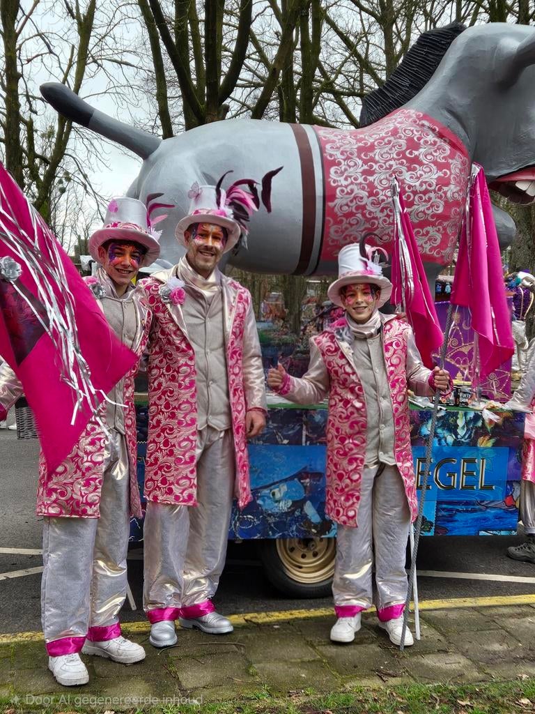 Te koop mooie heren en jongen carnavals pakjen, Ophalen, Zo goed als nieuw