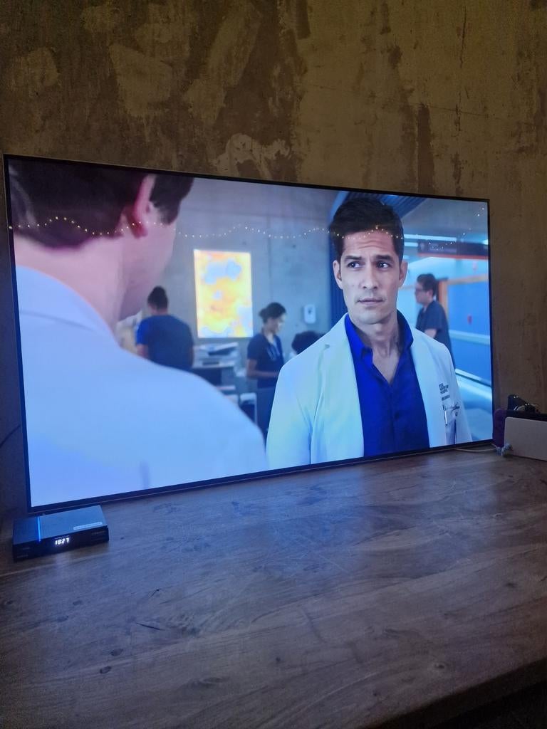 LG Smart OLED TV 4K UHD 55 inch, Audio, Tv en Foto, Televisies, Ophalen, Gebruikt, OLED, 100 Hz