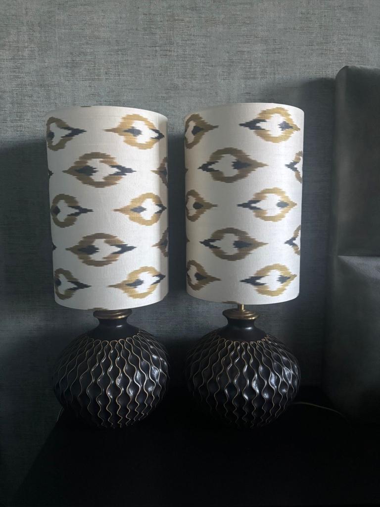 Tafel(/Nacht) Lampen van Madame Garage, Huis en Inrichting, Lampen | Tafellampen, Ophalen, Zo goed als nieuw, Overige materialen