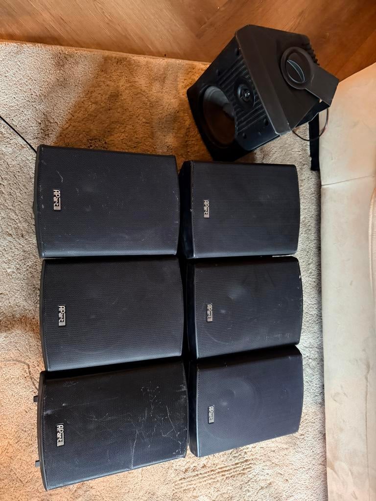 Apart Audio SDQ5P geluidsinstalatie boxen, Ophalen of Verzenden, Zo goed als nieuw, Overige merken