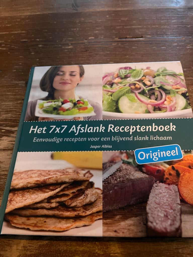 Het 7x7 Afslank Receptenboek - Origineel, Boeken, Voorgerechten en Soepen, Ophalen of Verzenden, Zo goed als nieuw, Gezond koken