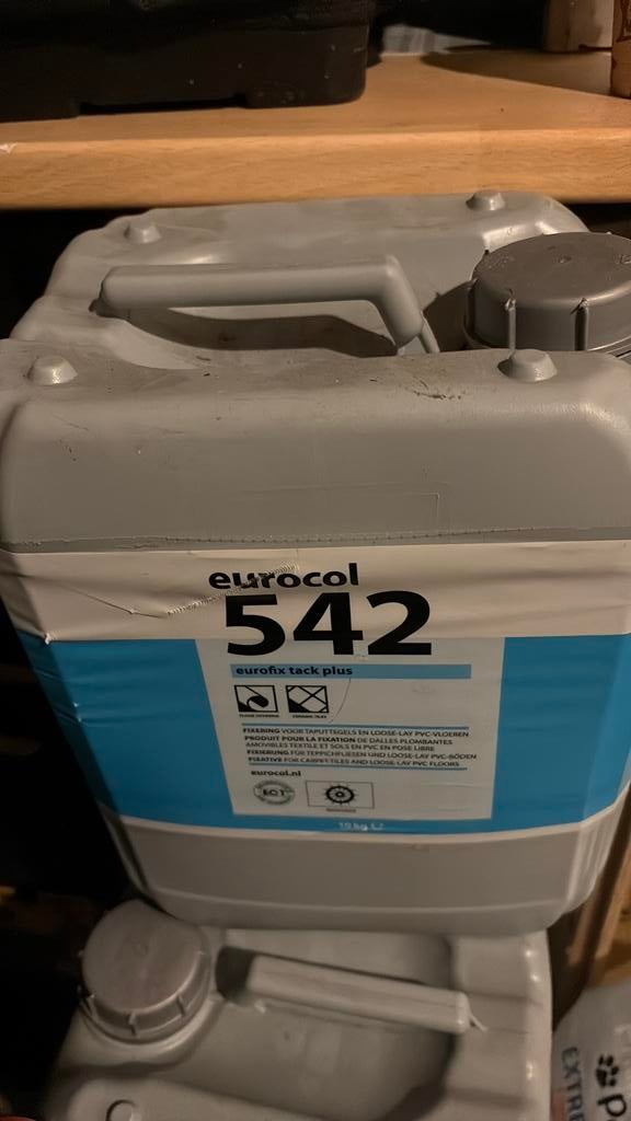 Eurocol 542 lijm nieuw ongeopend, Ophalen, Overige materialen, 30 cm of meer, 50 tot 150 cm