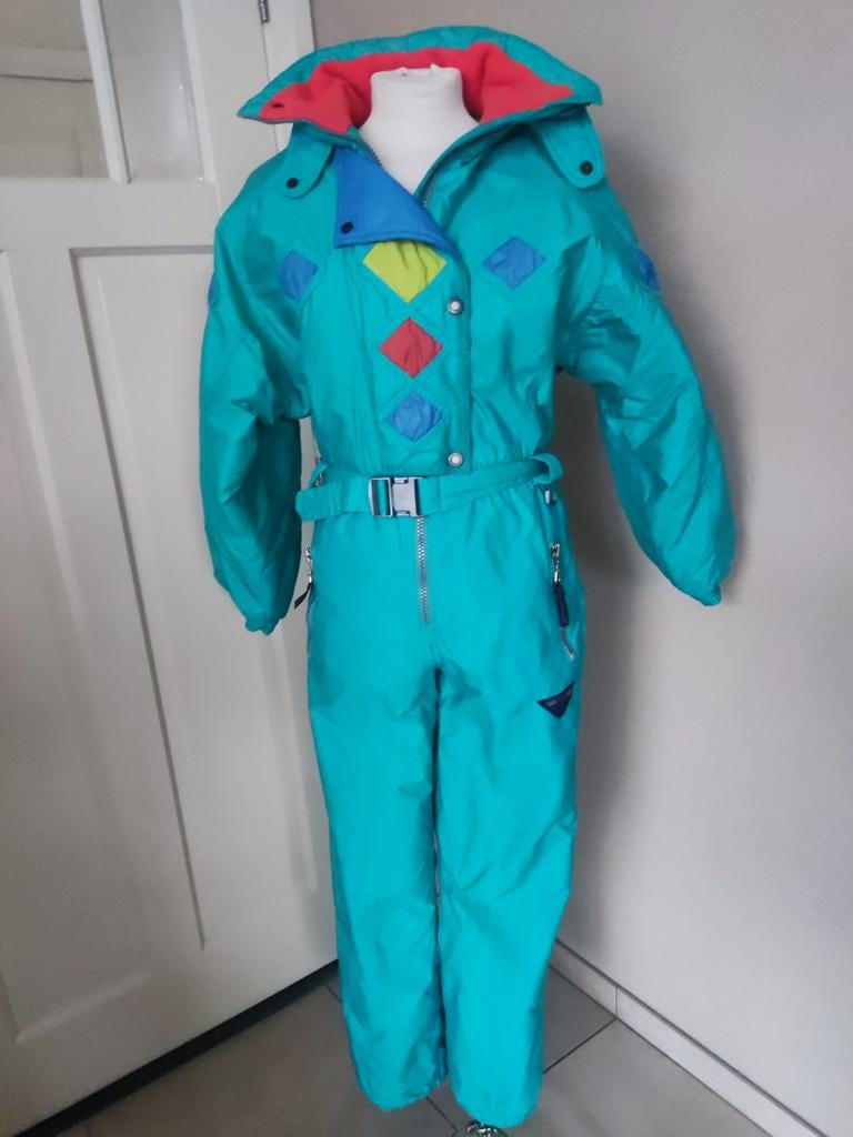 Vintage skipak, maat 34, Kleding | Dames, Wintersportkleding, Ophalen of Verzenden, Gedragen, Maat 34 (XS) of kleiner, Pak