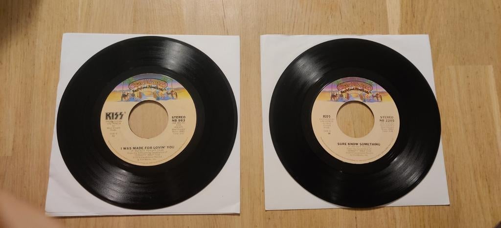 Kiss vinyl single Juke box made in usa, Ophalen of Verzenden, Gebruikt