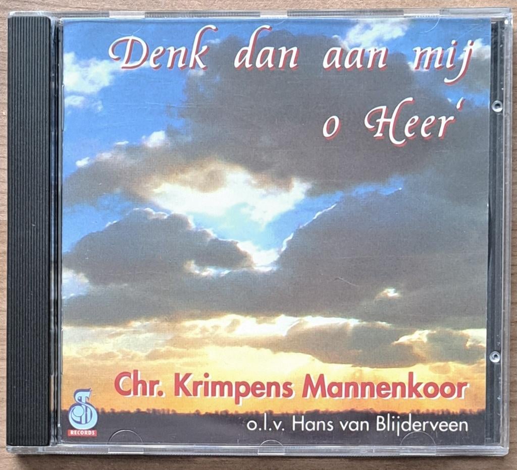 CD 102 > Denk dan aan mij o Heer', Ophalen of Verzenden, Gebruikt
