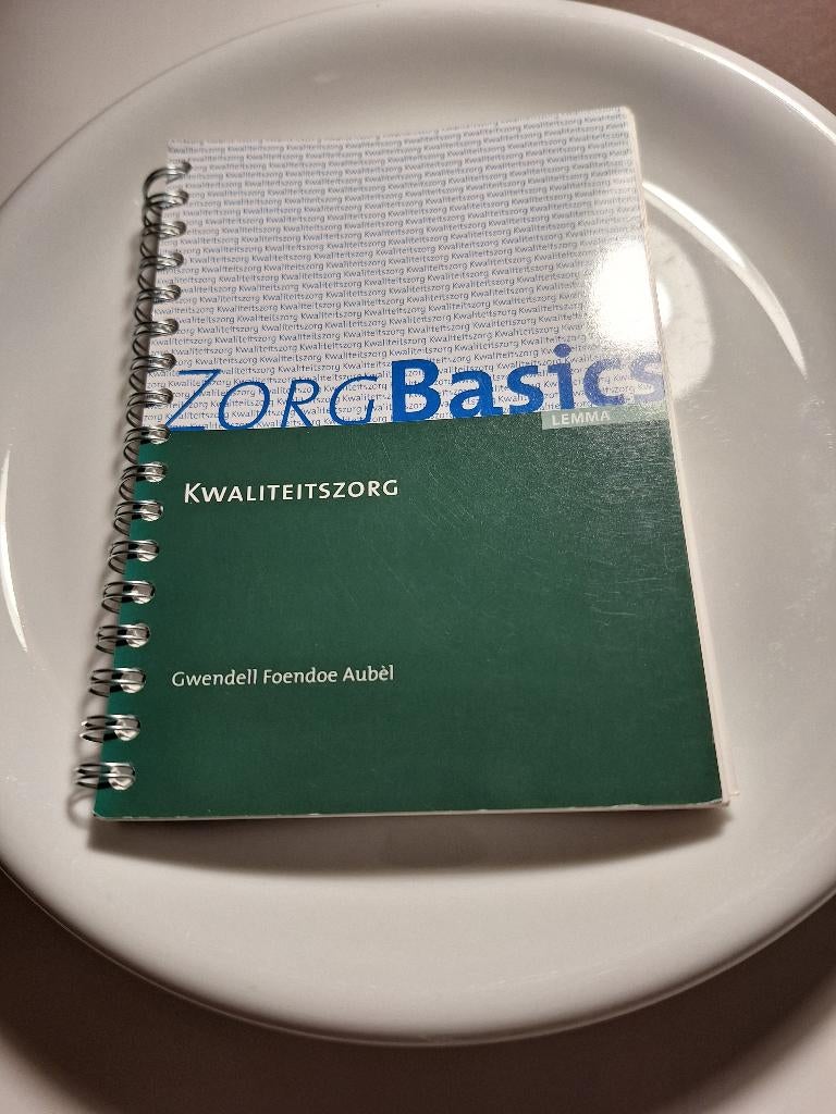 studieboek ZorgBasics kwaliteitszorg (Gwendell Foendoe Aubèl, Gwendell Foendoe Aubèl, Zo goed als nieuw, Alpha, HBO