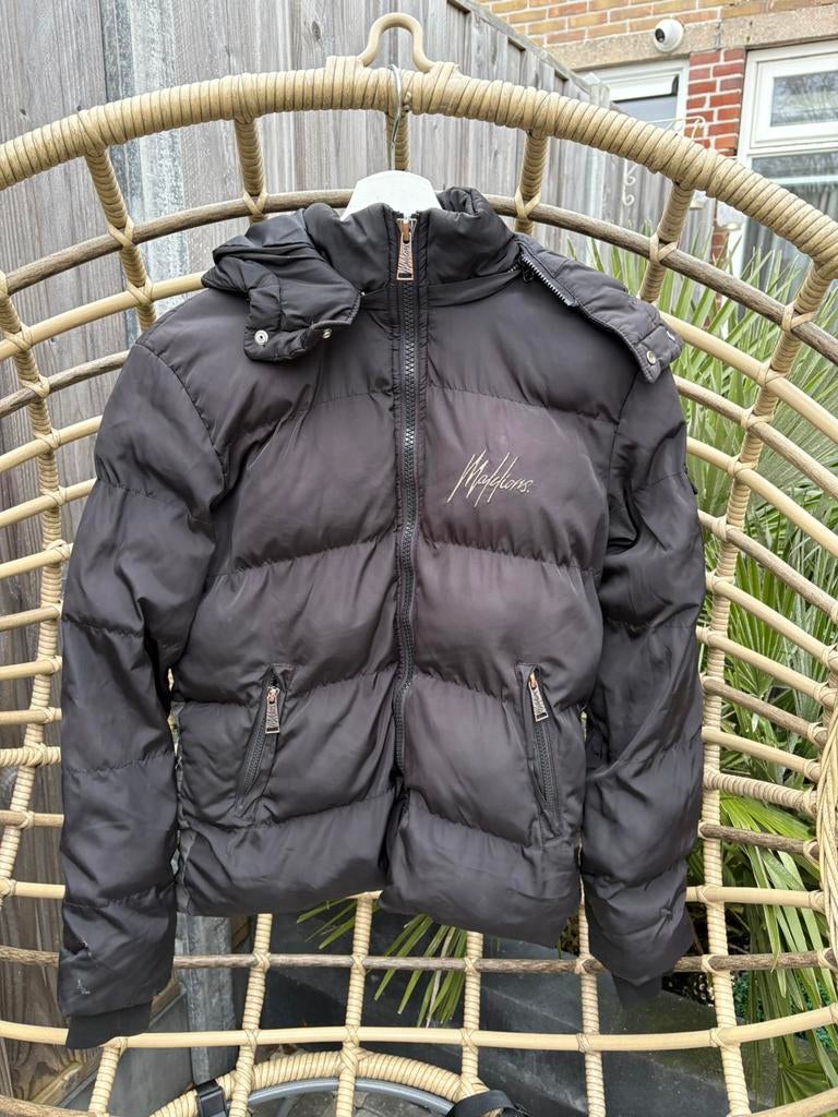 Malelions winterjas 164, Kinderen en Baby's, Kinderkleding | Maat 164, Ophalen of Verzenden, Gebruikt, Jongen, Jas