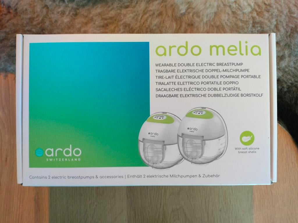 Ardo Melia Handsfree Kolf + Extra's, Ophalen of Verzenden, Zo goed als nieuw, Borstkolf