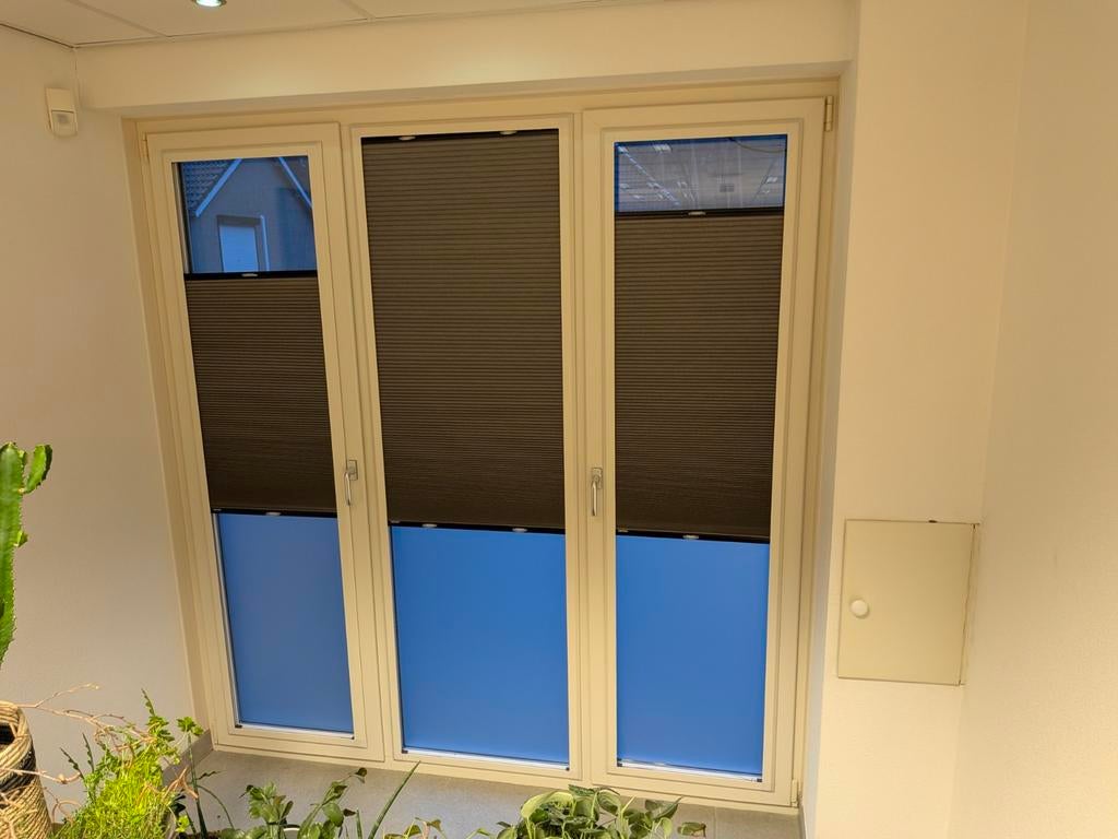 Kunststof Kozijn met 2 Draai/Kiep ramen., Ophalen, Overige typen, Zo goed als nieuw, Glas