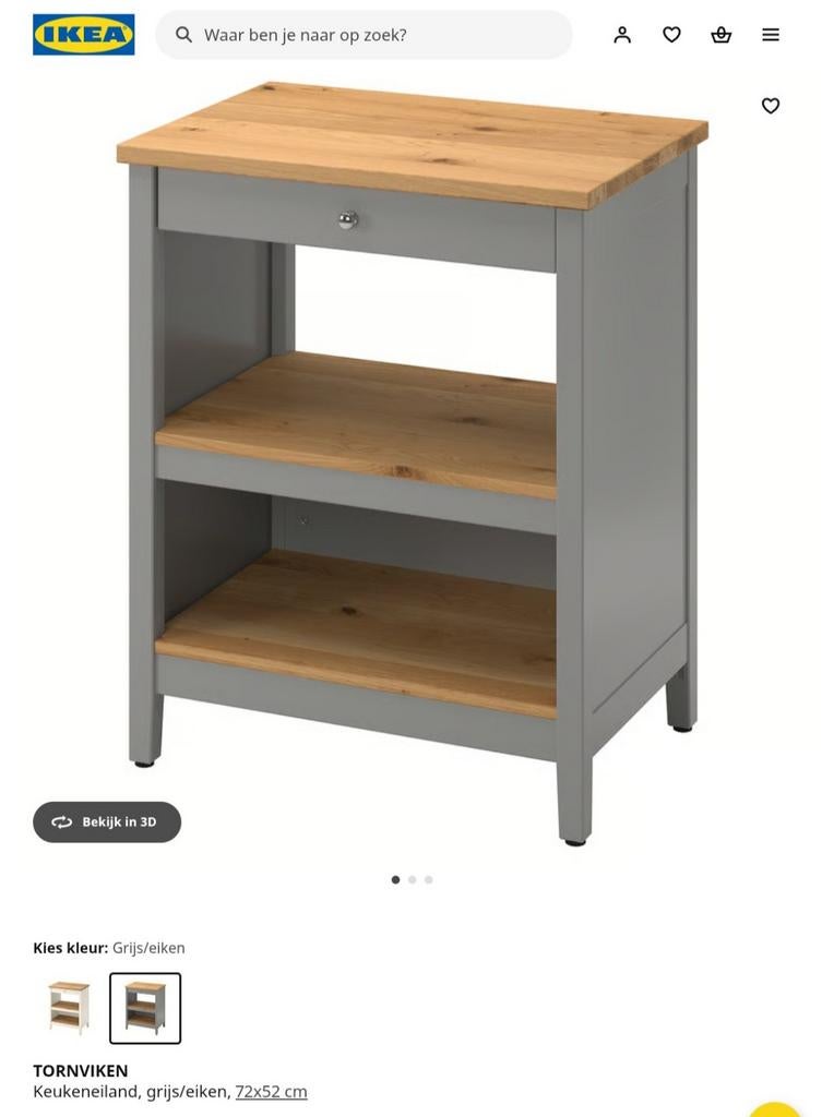 Ikea keuken trolley ruilen gezocht, Huis en Inrichting, Keuken | Keukenelementen, Ophalen