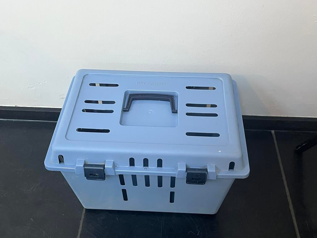 Pet Caddy transportbox voor kat of kleine hond, Ophalen, Zo goed als nieuw