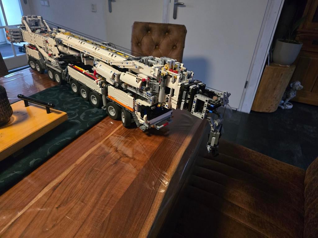 Echt Lego technic moc hijskraan ontwerp jeroen ottens, Kinderen en Baby's, Speelgoed | Bouwstenen, Ophalen