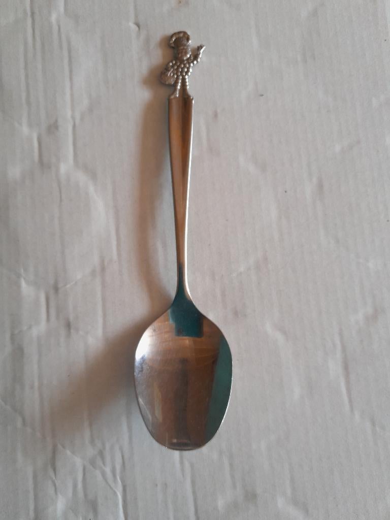 nieuwpoort 18/8 jamlepel flipje van de betuwe, Ophalen of Verzenden, Gebruikt, Beeldje of Poppetje