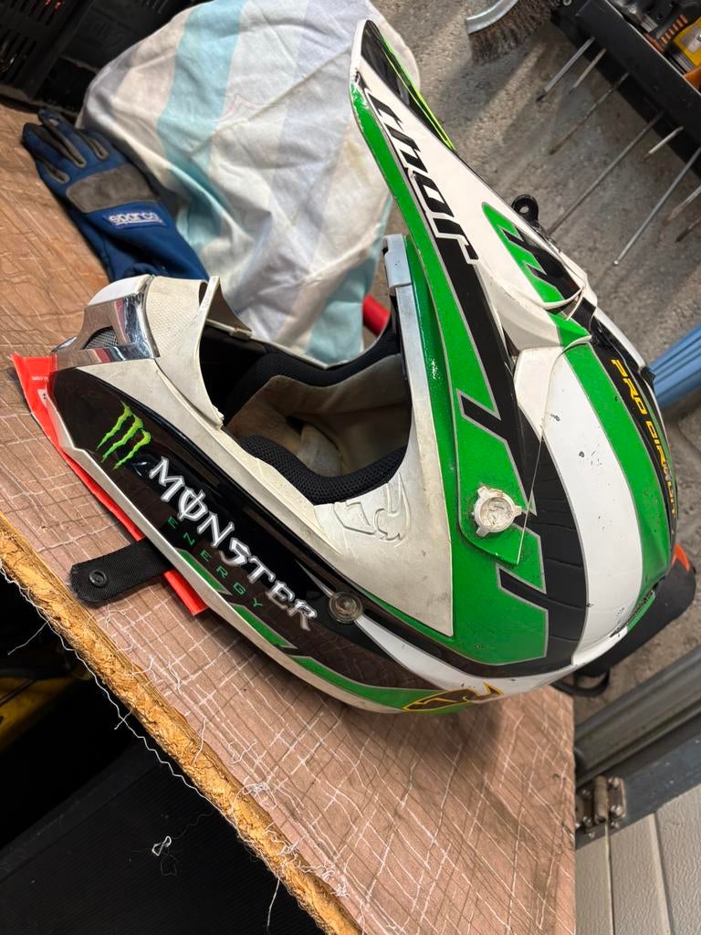 Thor crosshelm maat L, Ophalen, Tweedehands, Offroadhelm, Overige merken