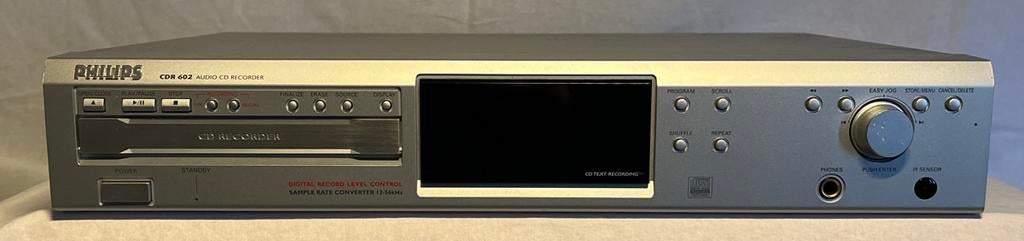 Philips CDR602 Audio CD Recorder, Ophalen of Verzenden, Enkel, Philips