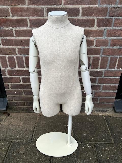 flex linnen paspop met houten beweegbare armen, ., Ophalen of Verzenden, Zo goed als nieuw, .