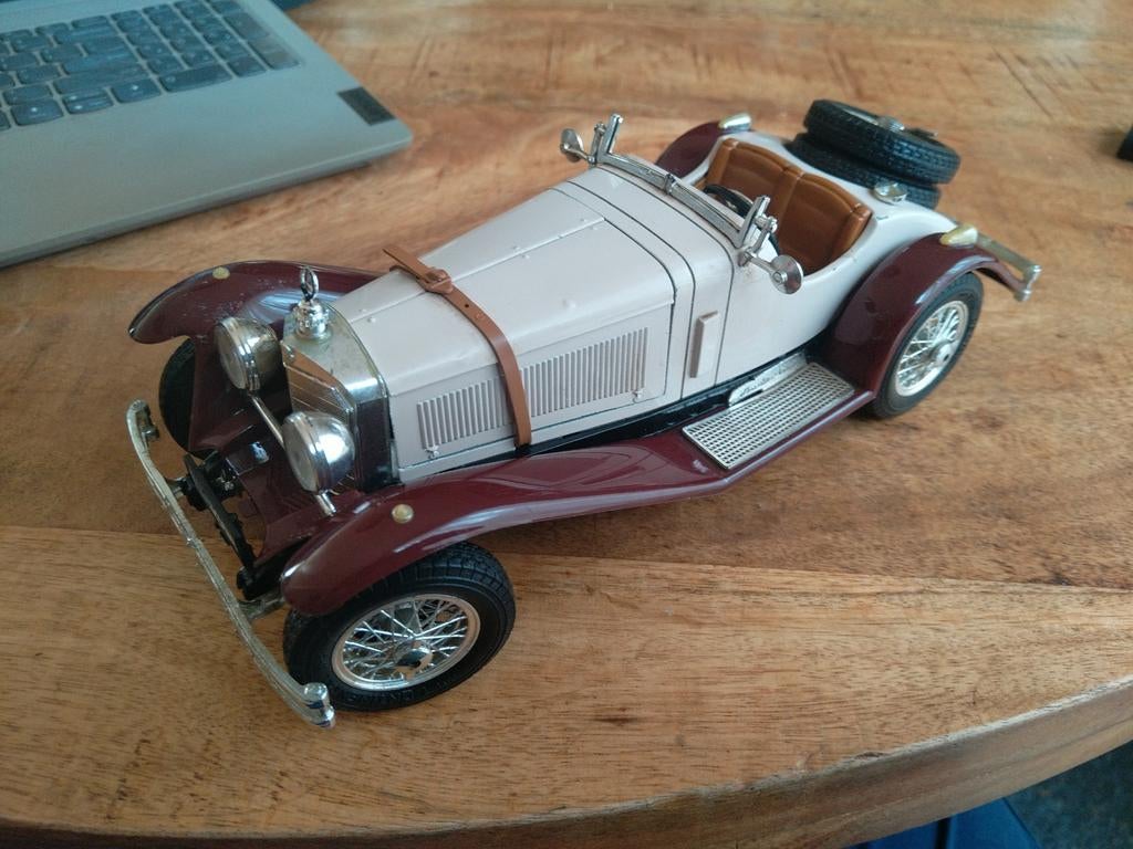 Leuke Mercedes model auto., Ophalen of Verzenden, Bburago