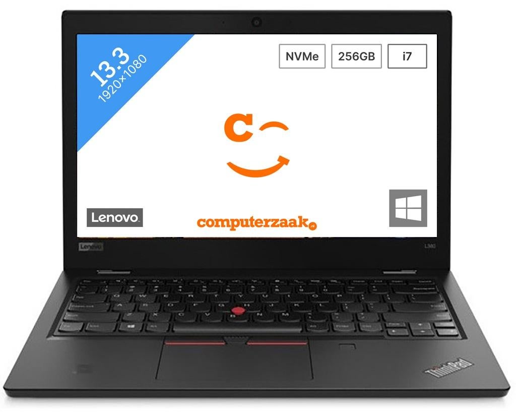Lenovo ThinkPad L380/Intel Core i7 1.7GHz/16GB/256GB M.2NVMe, Lenovo Thinkpad, 256 GB, 2 tot 3 Ghz, Qwerty