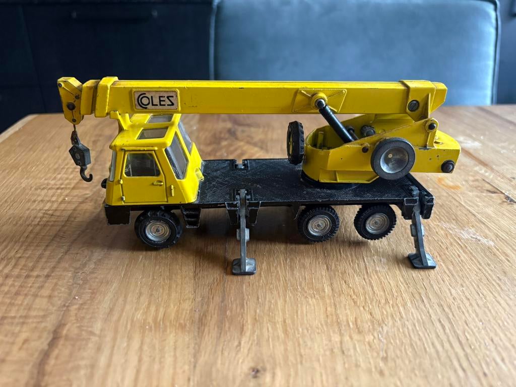 Dinky Toys No.980 Coles Hydra Truck 150T mobiele hijskraan, Ophalen of Verzenden
