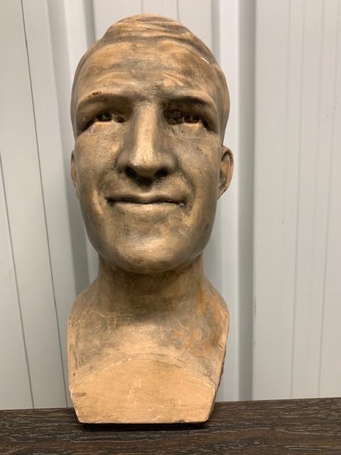 MANNEN HOOFD GEMAAKT VAN GIPS, Ophalen, Zo goed als nieuw