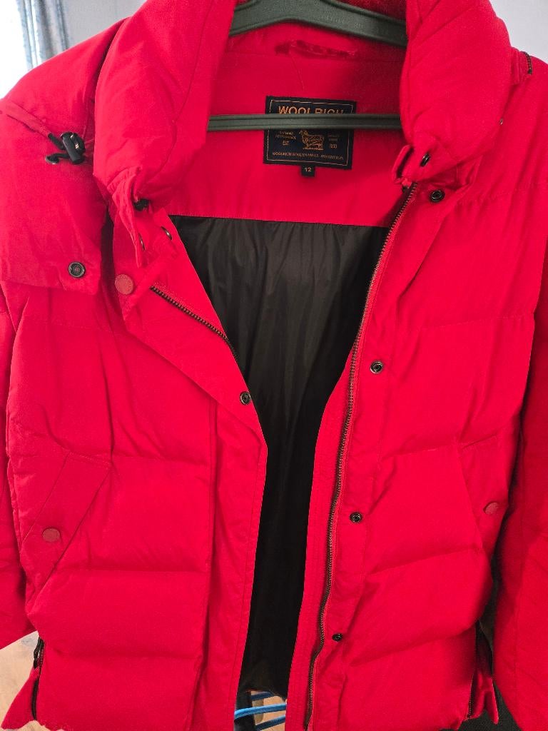 Woolrich jas, Ophalen, Meisje, Zo goed als nieuw, Woolrich