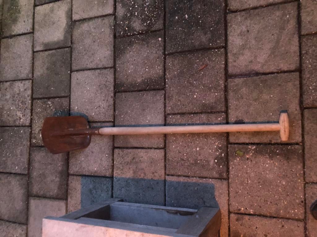 Gebruikte spade, Ophalen of Verzenden, Gebruikt, Spade