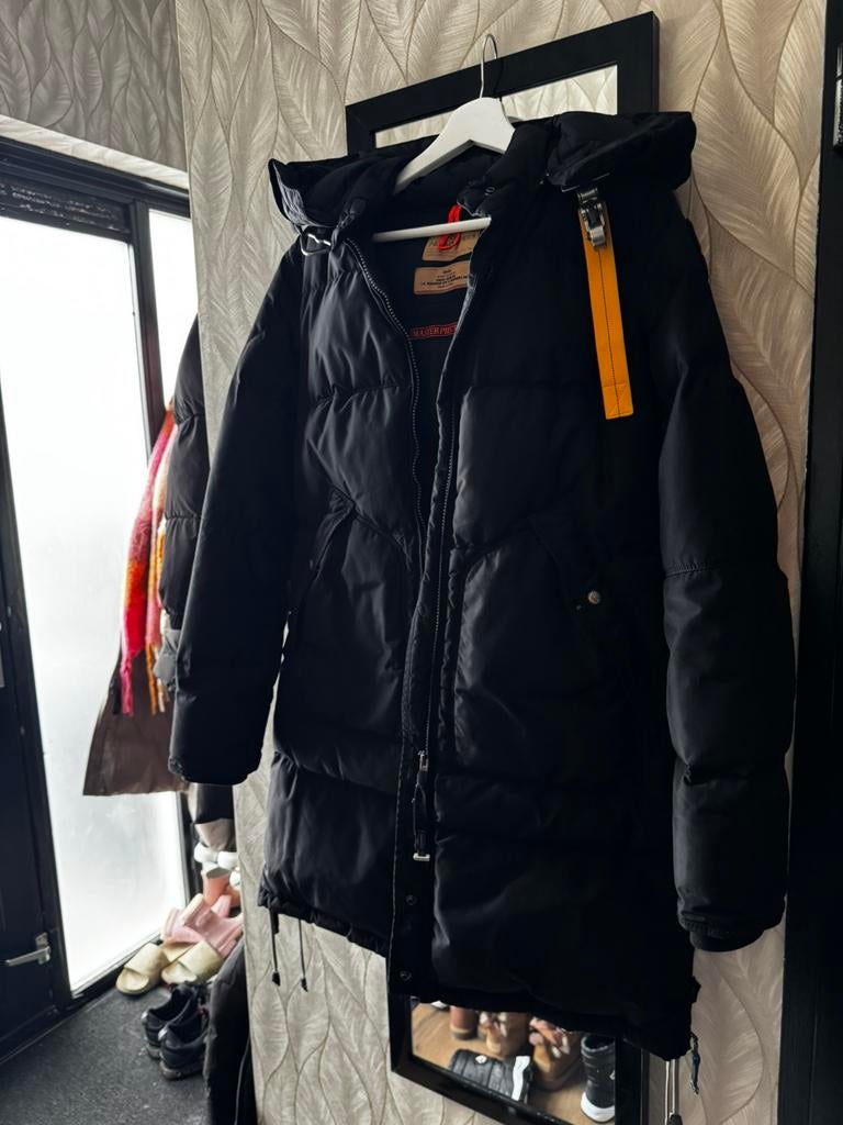 Parajumpers long bear base black, Ophalen of Verzenden, Zo goed als nieuw, Maat 46 (S) of kleiner, Zwart