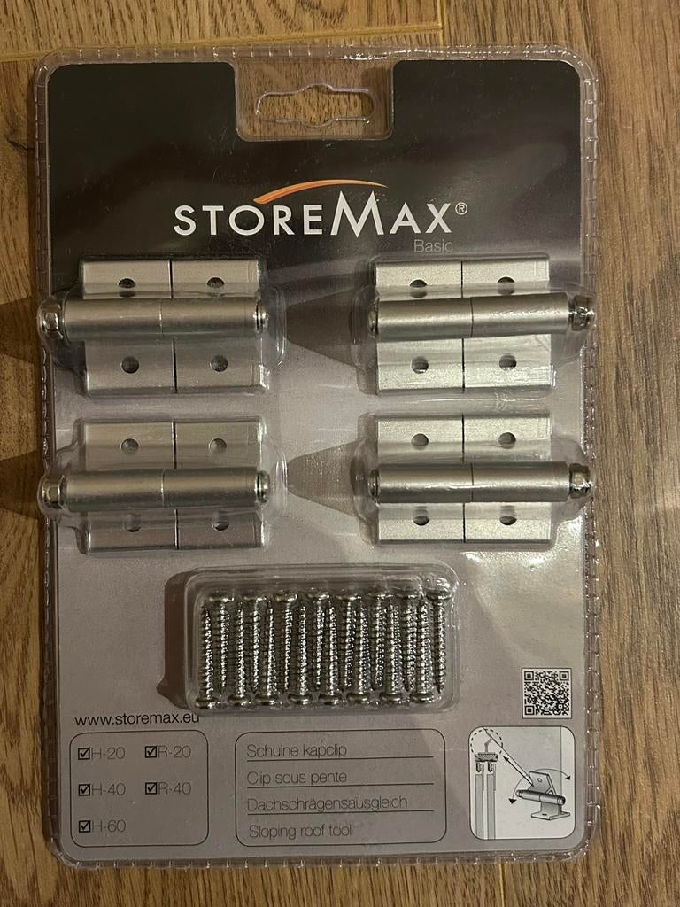 Storemax schuine kap clip - evt 2 beschikbaar, Ophalen of Verzenden, Zo goed als nieuw, Overige typen