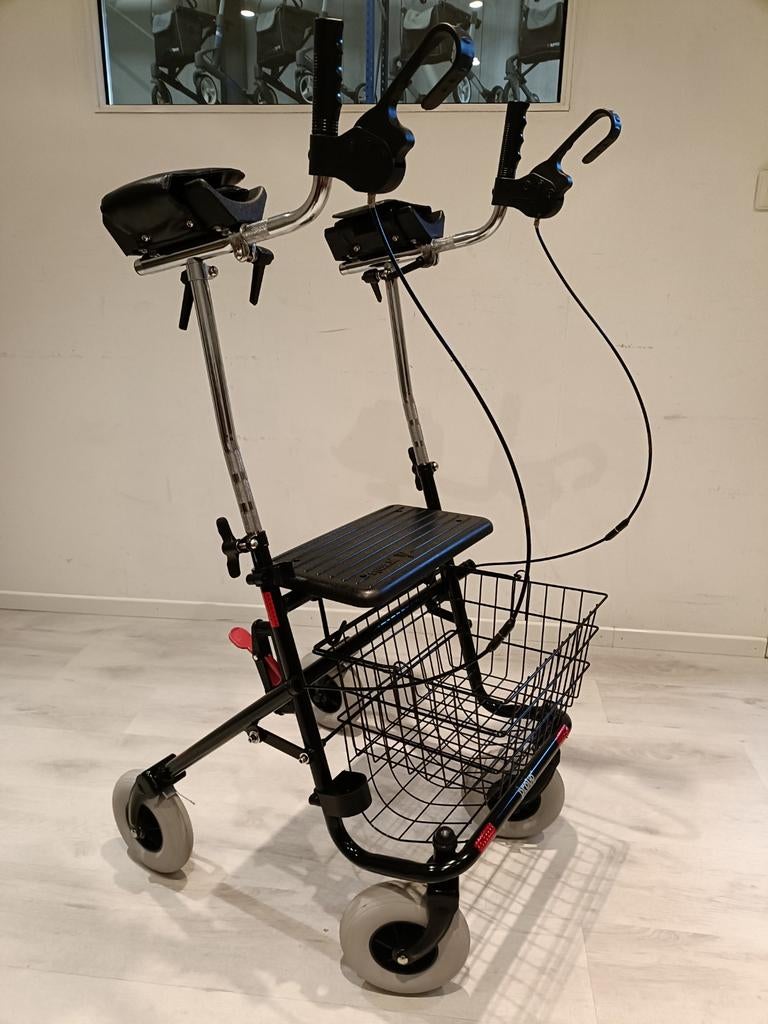 Premis Provo armschalen rollator incl Servicebeurt ZGAN., Diversen, Rollators, Ophalen of Verzenden, Opvouwbaar, MOBIZORG, Info@mobizorg.nl