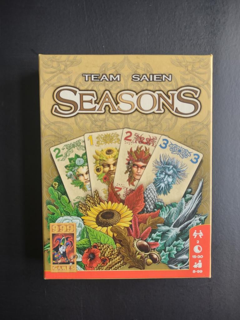 Seasons - 999 Games, Een of twee spelers, Ophalen of Verzenden, Zo goed als nieuw, 999 Games