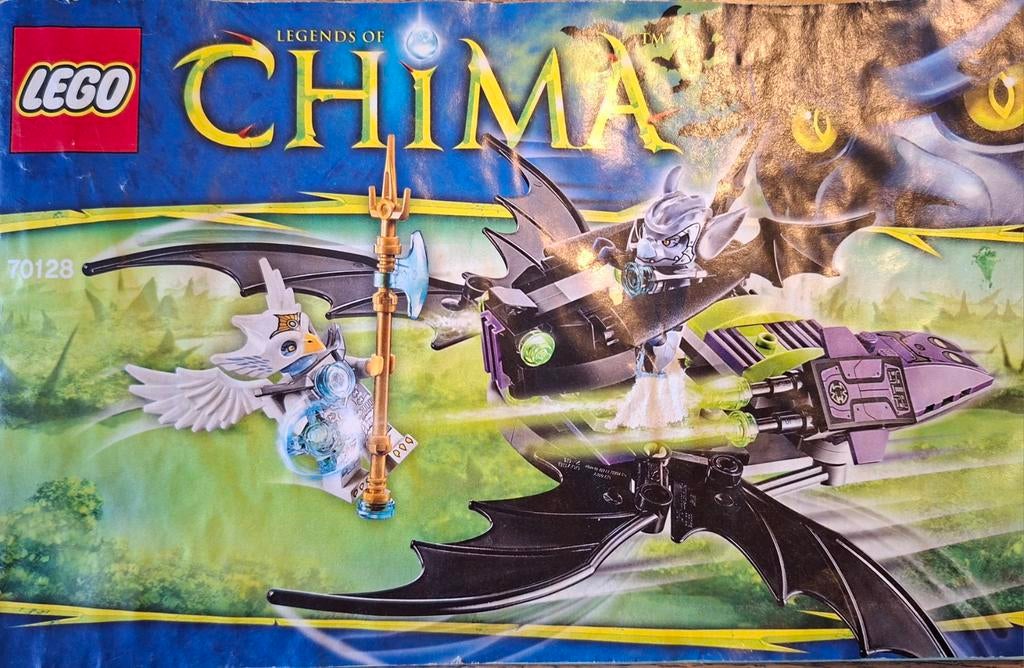 Lego Chima 70128 - Razars Klauw Rotsvoertuig, Ophalen of Verzenden, Zo goed als nieuw, Complete set, Lego