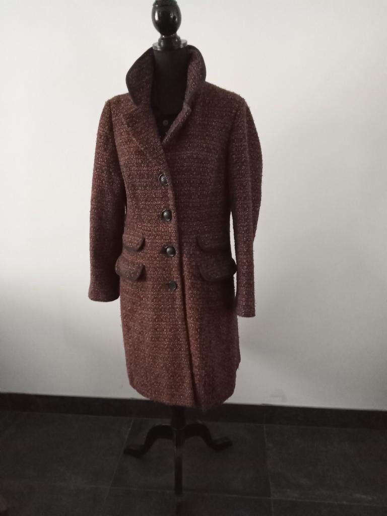 Prachtige King Louie jas mt M, Kleding | Dames, Ophalen of Verzenden, Zo goed als nieuw, Maat 38/40 (M), Bruin