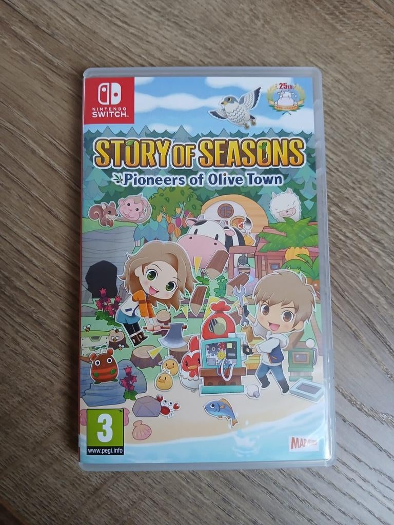 Nintendo switch Story of seasons pioneers of olive town, 1 speler, Ophalen of Verzenden, Zo goed als nieuw, Vanaf 3 jaar