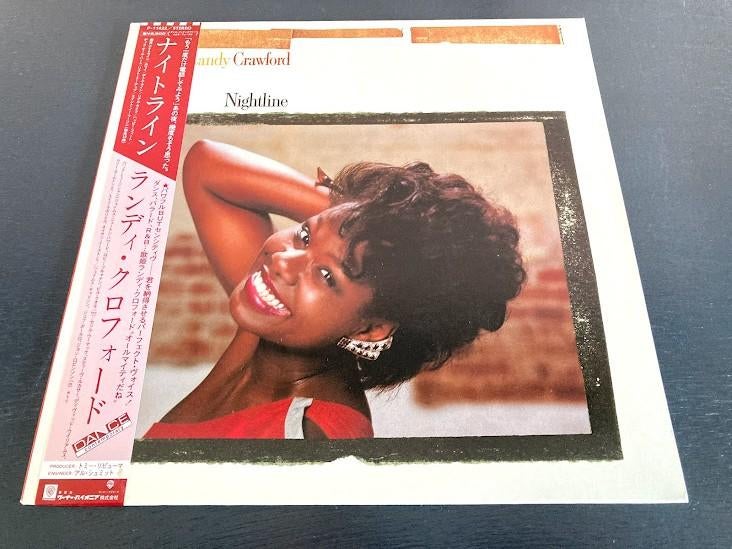 Randy Crawford “Nightline” LP uit Japan, Verzenden, 1980 tot 2000, Zo goed als nieuw, 12 inch
