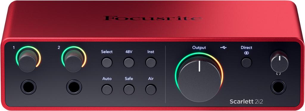 Focusrite Scarlett 2i2 4th gen audio interface, Extern, ., Nieuw, Ophalen of Verzenden