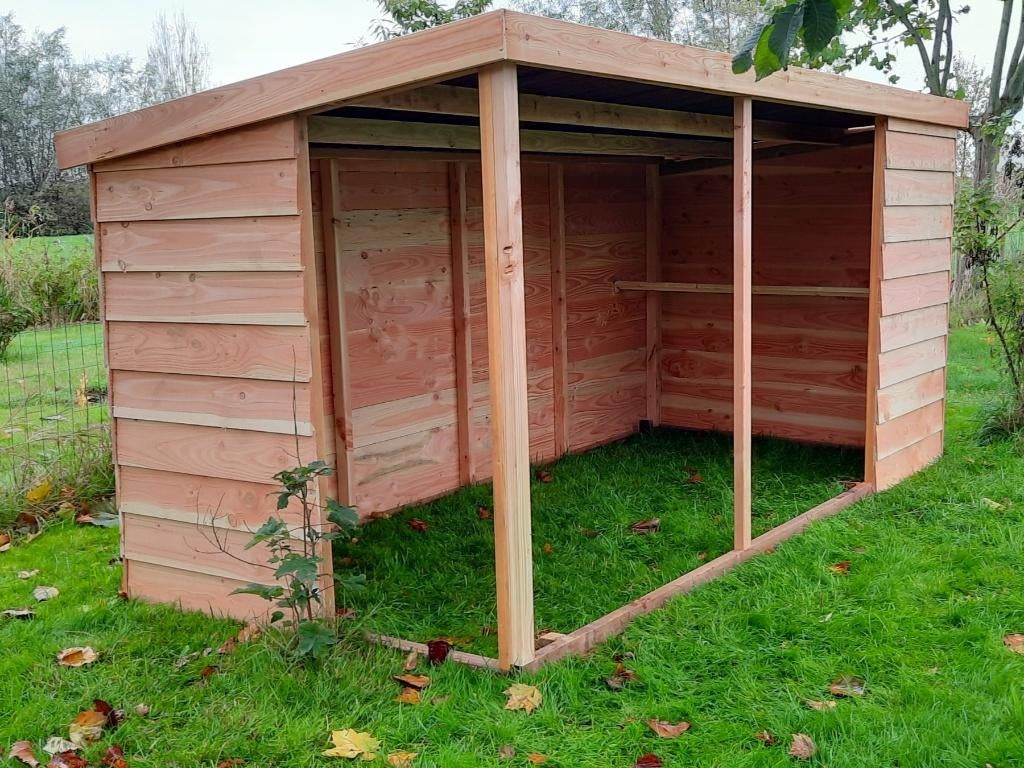 Schuilhok Obdam | Duurzame materialen | Maatwerk, Dieren en Toebehoren, Ophalen of Verzenden, Nieuw, Kippenhok of Kippenren