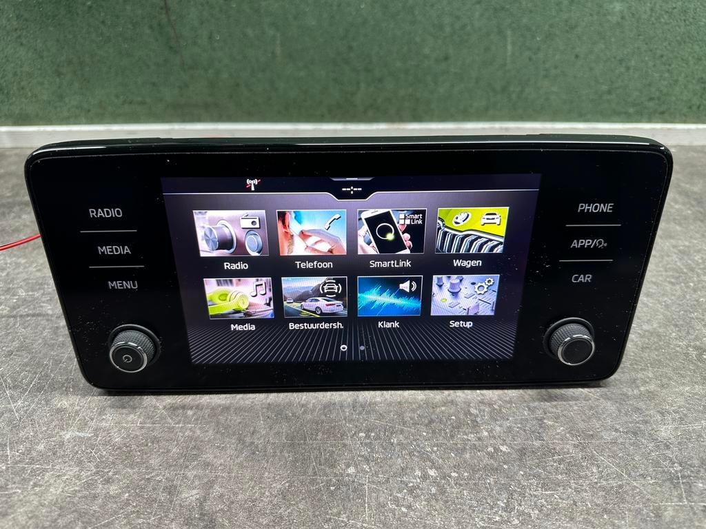 Autoradio Kamiq Scala MIB3E MQB BT  654 035 869K IZY, Auto diversen, Autoradio's, Ophalen, Zo goed als nieuw