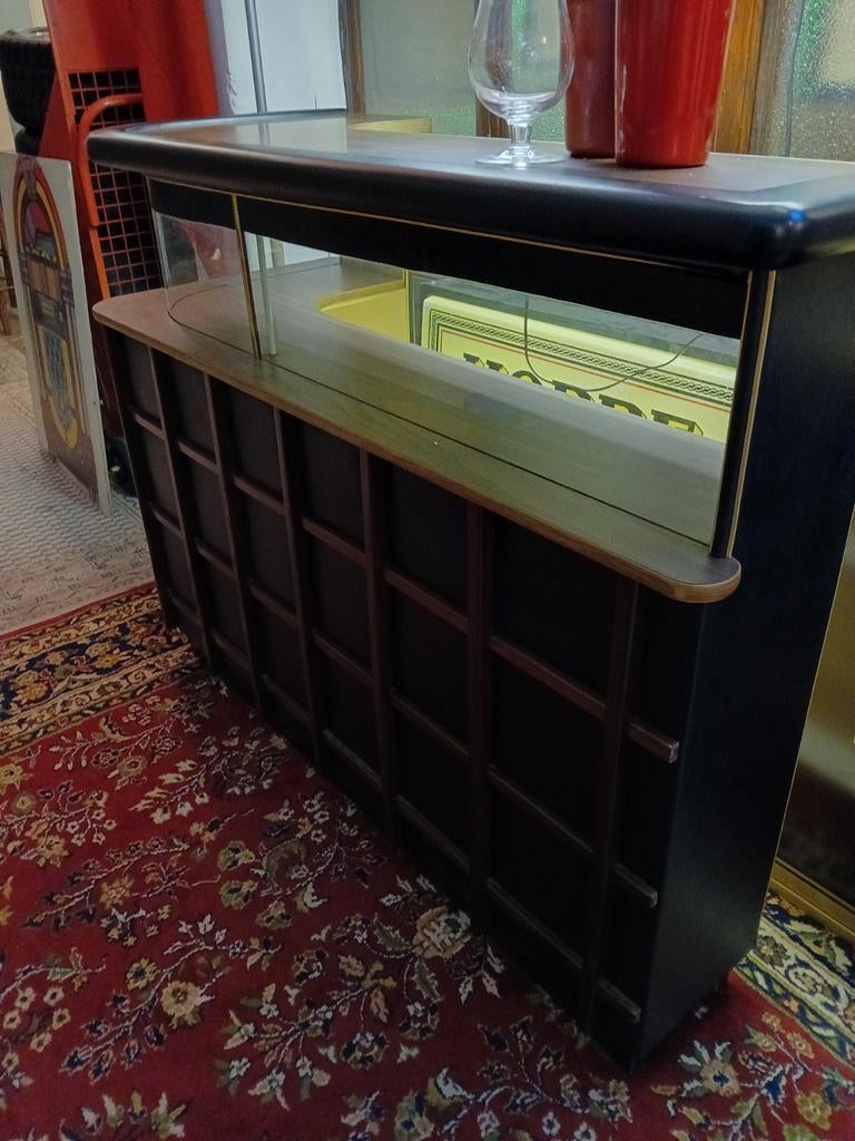 Vintage bar met verlichting., Ophalen, Gebruikt, Salvaged by max, Havenweg 6